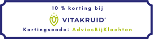 Vitakruid – 10 % korting met code AdviesBijKlachten