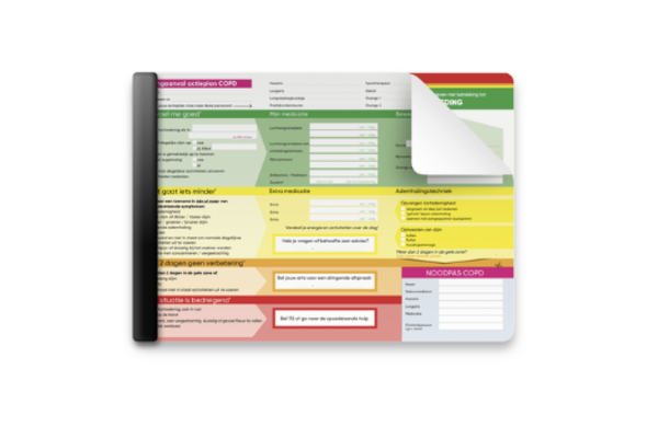 Longaanval actieplan COPD